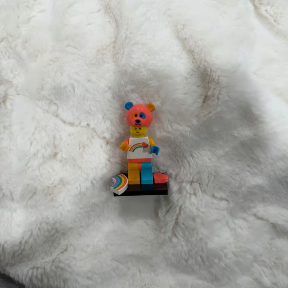 lego collectible minifigures series 19 “bear costume guy” minifigure
